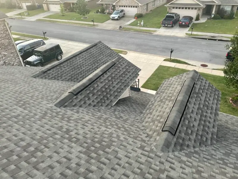 New Weathered Wood dimensional shingle roof in Huntsville, AL
